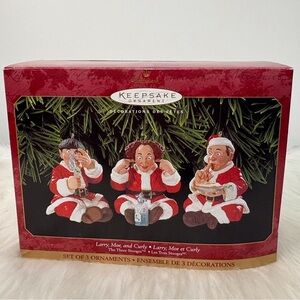 Hallmark Keepsake Ornaments - Red and White Holiday Set